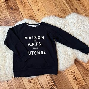Madison Des Arts Automne Sweatshirt Black Small
